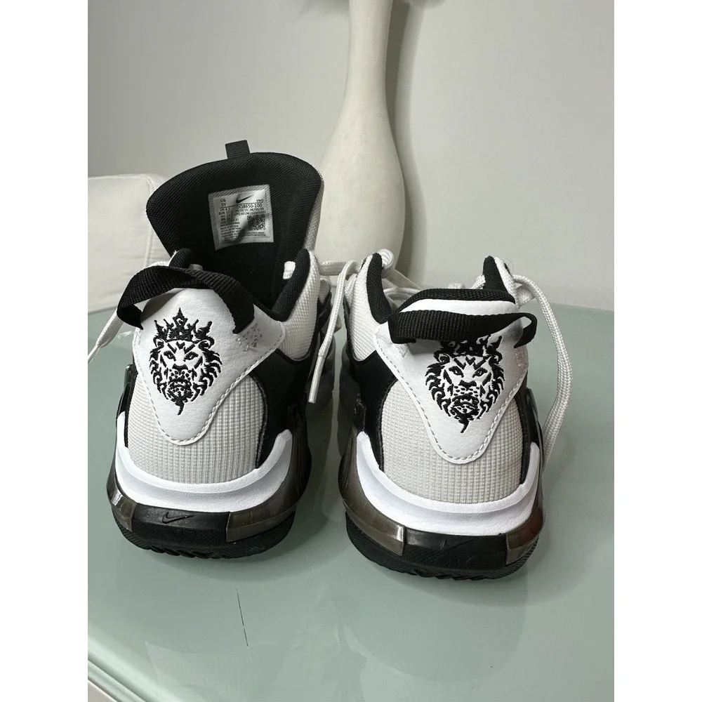 Nike LeBron Witness VII Basketball Shoes‎ Black White Sneakers Mens US 5Y